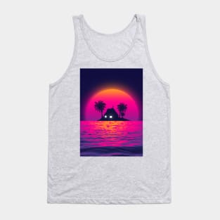 Kame house sunset Tank Top